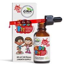GNA Naturals Kids Vitamin B12 with Folate Supplement