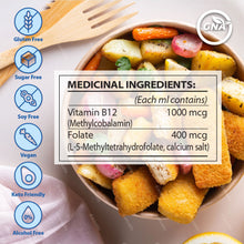 GNA Naturals Kids Vitamin B12 with Folate Supplement